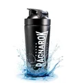 Kemes Protein Shaker Edelstahl Shaker Protein 750ml, (Set, Shaker), 750 Milliliter