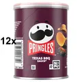 (22,06€/1kg) Pringles Texas BBQ Sauce, Barbecue Chips, 12 Dosen je 40g