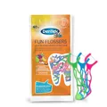 Zahnseide-Sticks Kids 40 Stk Fruchtgeschmack bunte Farben Dentek Modell-Nr