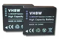 vhbw 2X Akku kompatibel mit Panasonic Lumix DC-G100, DMC-GF3CK, DC-G100D, DMC-GF3C, DC-TZ91, DMC-GF3 Kamera (750 mAh, 7,2 V, Li-Ion)