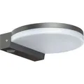 Oktaplex Wandlampe Außen IP65 3000K warmweiß 1300lm LED 14,6W Außenleuchte anthrazit 230V - Grau