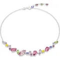 Swarovski Halskette Gema 5658398 rhodiniert, Bunt