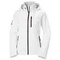Helly Hansen - Women's Crew Hooded Jacket 2.0 - Regenjacke Gr XS weiß