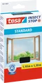 TESA 55671 AN - tesa Insect Stop, Fenster, 1,10 m x 1,30 m, anthrazit
