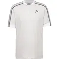 HEAD Play Tennis Polo Herren in willow grey, Größe XL