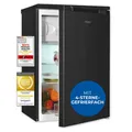 Exquisit Kühlschrank, 4-Sterne-Gefrierfach, 107 Liter, KS516-4-051C inoxlook-az