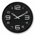 K&L Wall Art Wanduhr, HxT: 38,5 x 5 cm, schwarz, ohne ink. Batterie