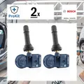 2x ORIGINAL® Bosch Radsensor, Reifendruck-Kontrollsystem für VW PASSAT B8