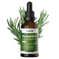 Casida Rosmarinöl Haare & Kopfhaut - Haaröl zur Anregung des Haarwachstums und zur Pflege der Kopfhaut mit Rizinusöl - natürliche Haarpflege - Made In Germany - Apotheke 50 ml