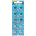 VINNIC 10 Stück Alkaline Batterie AG3, LR41 Alkaline Batterie L736F, AG3, L736 F, G3, G3A, SR41