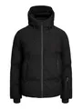 JACK & JONES Herren Jcofusion Technical Puffer Jacket Sn, Black, l