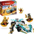 LEGO NINJAGO Zanes Drachenpower-Spinjitzu-Rennwagen, Spielzeug Kinder, Bau-Set