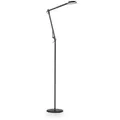 IDEAL LUX LED-Stehlampe Futura Alu, Eisen, Stahl & Metall Schwarz
