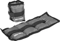 GORILLA SPORTS® Gewichtsmanschetten - 2er Set, 2 kg ( 2 x 1 kg ) Verstellbar - Fußgelenkgewichte, Armgewichte, Handgelenkgewichte, Handgelenk, Laufgewichte