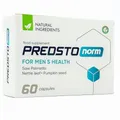 PREDSTOnorm Prostata Nahrungsergänzungsmittel, Kürbiskernextrakt, Sägepalmenextrakt, Brennnesselwurzel, 60 Kapseln (1)
