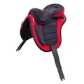 Brama-West Vielseitigkeitssattel Sattel baumlos “Safety“ 18“ rot|schwarz