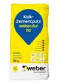 weber.dur 110 Kalk-Zementputz, 30 kg