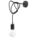 Sollux SL.0373 Wandleuchte EDISON schwarz