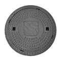 HYDROTEC Schachtabdeckung Länderwappen B125 (Bayern (Raute))
