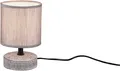 REALITY LEUCHTEN Tischleuchte "Marie", braun, 1, Ø 13cm H: 21cm