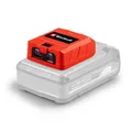 EINHELL Adapter, 18V, BxHxL: 5,6 x 12 x 3,1 cm - rot