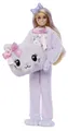 Barbie Cutie Reveal Puppe und Zubehör, Kätzchen der Cuddly-Reihe mit 10 Überraschungen, Modepuppe, Weiblich, 3 Jahr(e), Mädchen, 303 mm, Mehrfarbig
