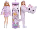 Barbie Cutie Reveal Sweet Styles Doll Pink Kitty Plush Costume JJP64 New