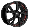 18 Zoll Alufelge MAM WHEELS RS6 18"x8.00" 5x100 PCD ET38 63.4mm Felge Schwarz/rot