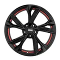 MAM WHEELS MAM RS6 black painted red inside 8.0Jx18 5x100 ET38 R47376261