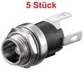 Universal DC Einbaubuchse Einbaukupplung 2,5mm für Strom Netzteile Terminal