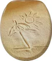 SANILO® WC-Sitz mit Absenkautomatik Sunshine, Toilettendeckel direkt vom Hersteller, Klodeckel, Klobrille, WC Deckel, Toilettensitz, Toilettenbrille