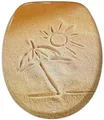 WC-Sitz SANILO "Sunshine", beige (sand), B:37,7cm L:47cm