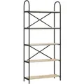 vidaXL Bücherregal Sonoma-Eiche 80 x 30 x 183 cm Holzwerkstoff 879888