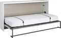 rauch Schrankbett Bett Einzelbett Klappbett Gästebett Ausziehbett ALBERO (inklusive Lattenrost, Größe: 90x200 cm) besonders platzsparend, ausziehbar mit Metallfixierung MADE IN GERMANY