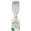 Nascita Eco Haarbürste - Entwirrbürste ohne Ziepen - für Damen, Herren & Kinder - Detangler Lockenbürste für nasses und trockenes Haar - auch für Locken & lange Haare - Hair Brush Beige