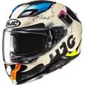 HJC F71 Faco Helm, mehrfarbig, Größe M für Männer