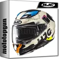 INTEGRALHELM FÜR MOTORRAD HJC F71 FACO MC28 M