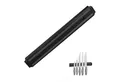relaxdays Wand-Magnet Messer-Leiste Magnetleiste schwarz