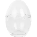 Clayre & Eef Vorratsglas Ei Ø 8x12 cm Transparant Glas - Transparent