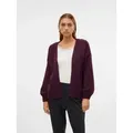 Vero Moda Strickjacke VMMAYBE LS OPEN CARDIGAN GA REP rot XS (34)