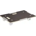 WAGNER Transporthilfe MAXIGRIP für EUROBOXEN - 64 x 44 x 11 cm, Rollen Ø 75 mm, Sicherung, Tragkraft 250 kg - 20138101