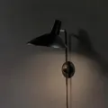 Wandleuchte &Tradition, Tripod HM12, Schwarz, für Wohnzimmer, Aluminium - 22 - 35
