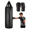 Boxsack Boxhandschuhe für Kinder Standboxsack SET 12 kg 6 oz Fitness Gym Gefüllt