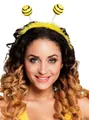 Metamorph Kostüm Bienenfühler - Fasching Karneval Kostüm Haarreif, Lustig wobbelnde Fühler an Haarspange