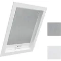Dachfensterrollo, Woltu, 1x Thermorollo Dachfenster ohne Bohren, mit Saugnapf grau 60 cm x 93 cm