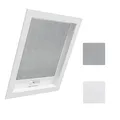 WOLTU Thermo Dachfenster Rollo ohne Bohren Sonnenschutz Verdunkelungsrollo mit Saugnäpfen, Thermorollo Hitzeschutz für Velux- und Roto-Fenster M06 / 306, Grau 60x93 cm