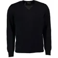 MAERZ Muenchen V-Ausschnitt-Pullover MAERZ V-Ausschnitt Pullover marine blau 62