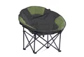 Skandika Campingstuhl Moonchair Deluxe XXL, max. 150 kg, 104 x 82 x 48/97 cm, gepolstert, klappbar, Tragegriff, Tragetasche, rund, Anti-Rutsch-Füße