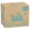 Procter & Gamble Service GmbH Pampers Baby Dry 4+ Maxi Plus Windeln, 10-15 kg, Babywindel mit Auslaufschutz die ganze Nacht, 1 Monatsbox = 198 Windeln 8006540785065