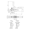AMF Befestigungssatz 7600BF-43 M16x18